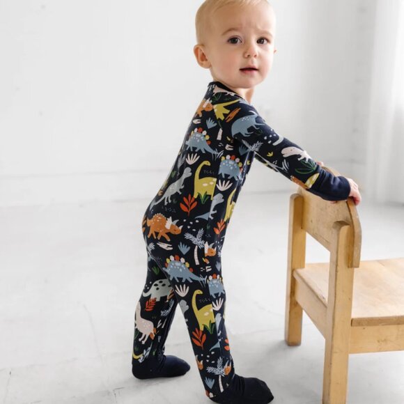 Little Sleepies Jurassic Jungle Zippy Size 3-6 months - Picture 1 of 5